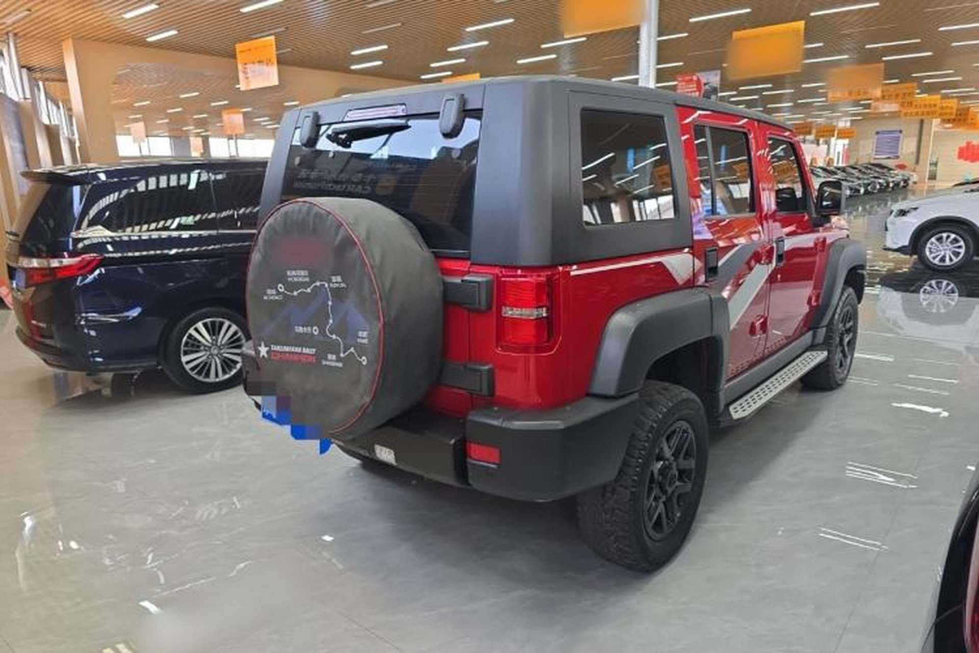 Used BAIC Off-Road BJ40 2017 40L 2.3T Automatic All-Wheel Drive Ring of the Tower Champion Edition Rear Right 45 Deg