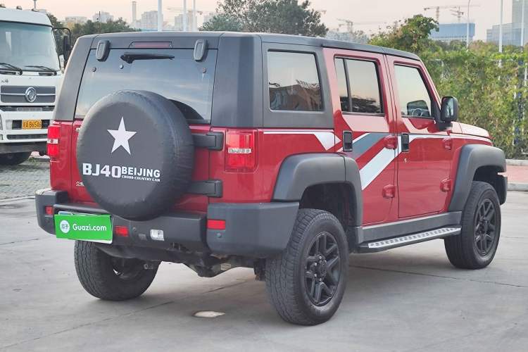 Used BAIC Off-Road BJ40 2017 40L 2.3T Automatic All-Wheel Drive Ring of the Tower Champion Edition Rear Right 45 Deg