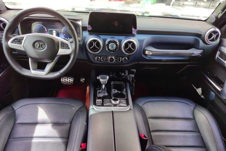 Used BAIC Off-Road BJ40 2018 PLUS 2.0T Automatic Four-Wheel Drive Urban Hunter Edition Center Console