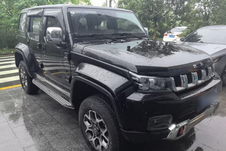 Used BAIC Off-Road BJ40 2018 PLUS 2.3T Automatic Four-Wheel Drive Flagship Version China V Emission Standard Front Right 45 Deg