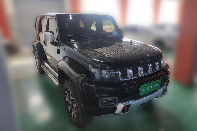 Used BAIC Off-Road BJ40 2018 PLUS 2.3T Automatic Four-Wheel Drive Flagship Version China V Emission Standard Front Right 45 Deg