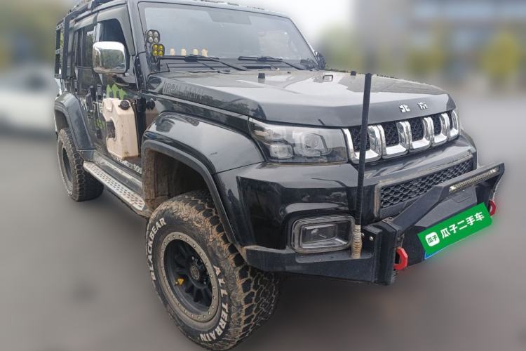 Used BAIC Off-Road BJ40 2018 PLUS 2.0D Manual Four-Wheel Drive Prestige Model China V Emission Standard Front Right 45 Deg