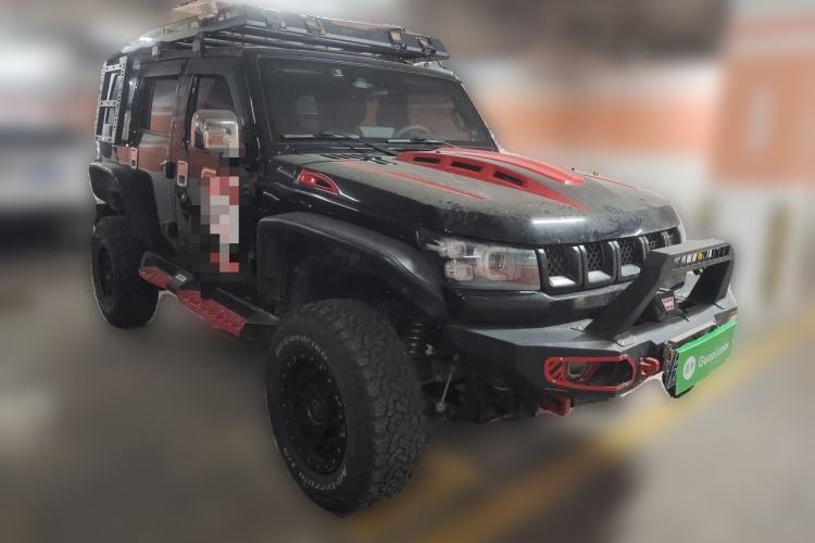 Used BAIC Off-Road BJ40 2018 PLUS 2.3T Automatic Four-Wheel Drive Flagship Version China V Emission Standard Front Right 45 Deg