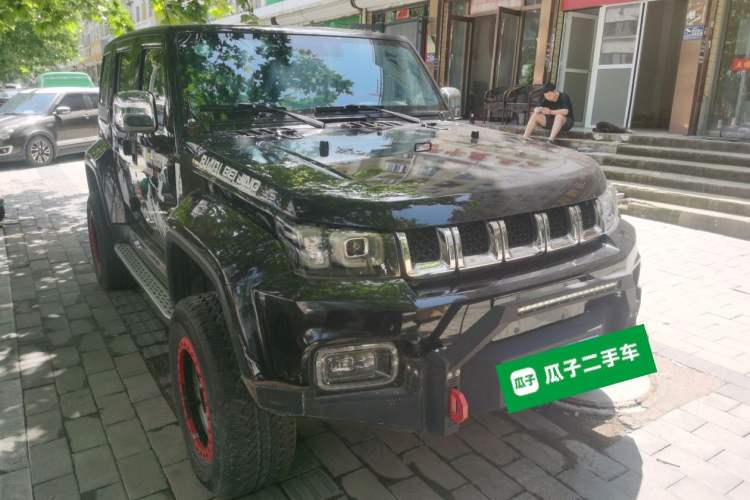 Used BAIC Off-Road BJ40 2018 PLUS 2.3T Automatic Four-Wheel Drive Flagship Version China V Emission Standard Front Right 45 Deg