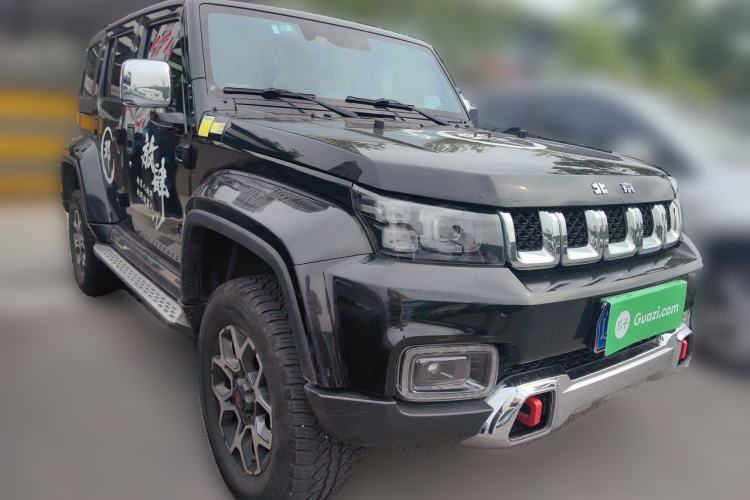 Used BAIC Off-Road BJ40 2018 PLUS 2.3T Automatic Four-Wheel Drive Flagship Version China V Emission Standard Front Right 45 Deg