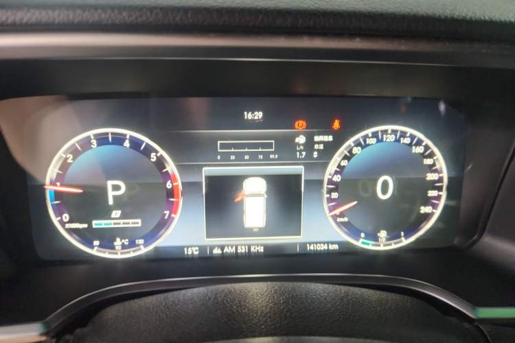 Used BAIC Off-Road BJ40 2018 PLUS 2.0T Automatic Four-Wheel Drive Urban Hunter Edition Instrument Cluster