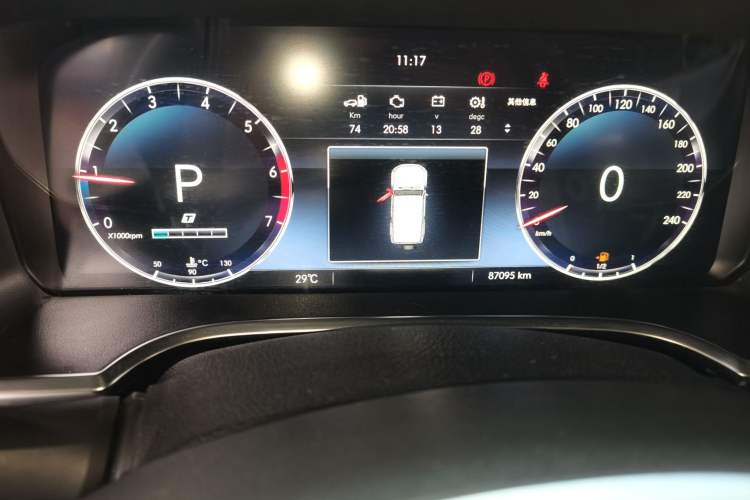 Used BAIC Off-Road BJ40 2018 PLUS 2.3T Automatic Four-Wheel Drive Flagship Version China V Emission Standard Instrument Cluster