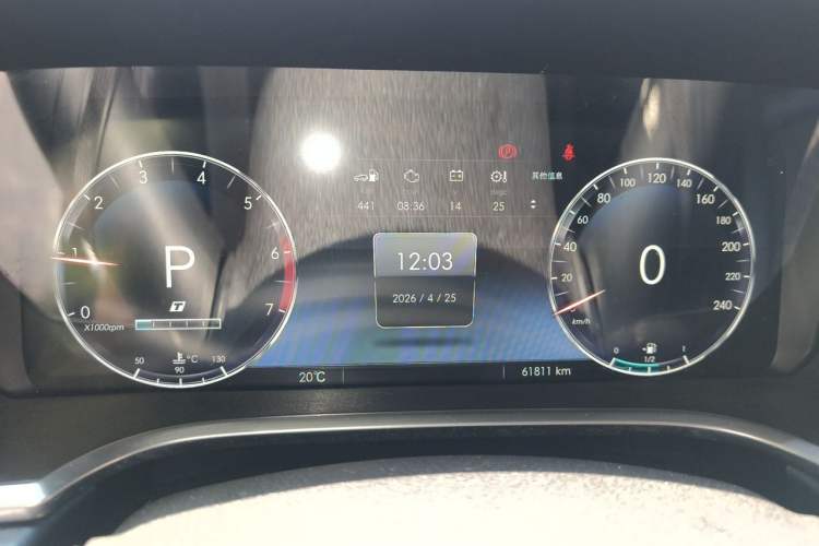 Used BAIC Off-Road BJ40 2018 PLUS 2.3T Automatic Four-Wheel Drive Flagship Version China V Emission Standard Instrument Cluster