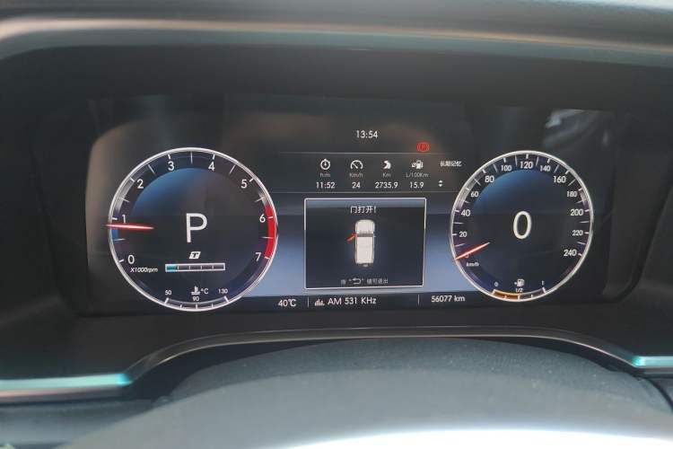 Used BAIC Off-Road BJ40 2018 PLUS 2.3T Automatic Four-Wheel Drive Premium Edition China V Instrument Cluster