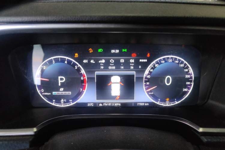 Used BAIC Off-Road BJ40 2018 PLUS 2.3T Automatic Four-Wheel Drive Flagship Version China V Emission Standard Instrument Cluster