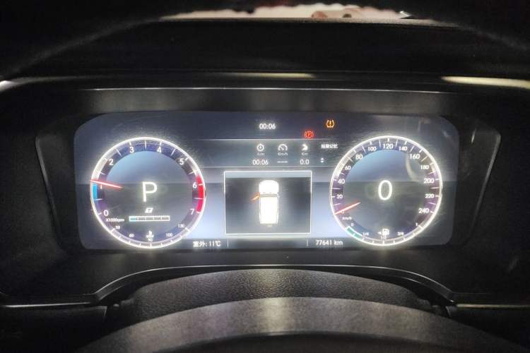 Used BAIC Off-Road BJ40 2018 PLUS 2.3T Automatic Four-Wheel Drive Flagship Version China V Emission Standard Instrument Cluster