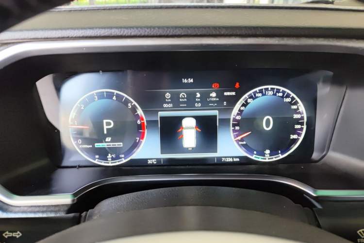 Used BAIC Off-Road BJ40 2018 PLUS 2.0T Automatic Four-Wheel Drive Urban Hunter Edition Instrument Cluster
