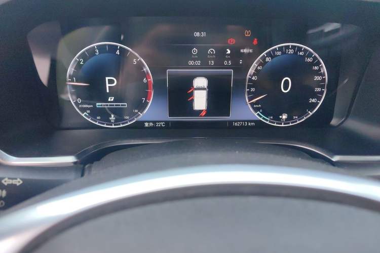 Used BAIC Off-Road BJ40 2018 PLUS 2.3T Automatic Four-Wheel Drive Flagship Version China V Emission Standard Instrument Cluster