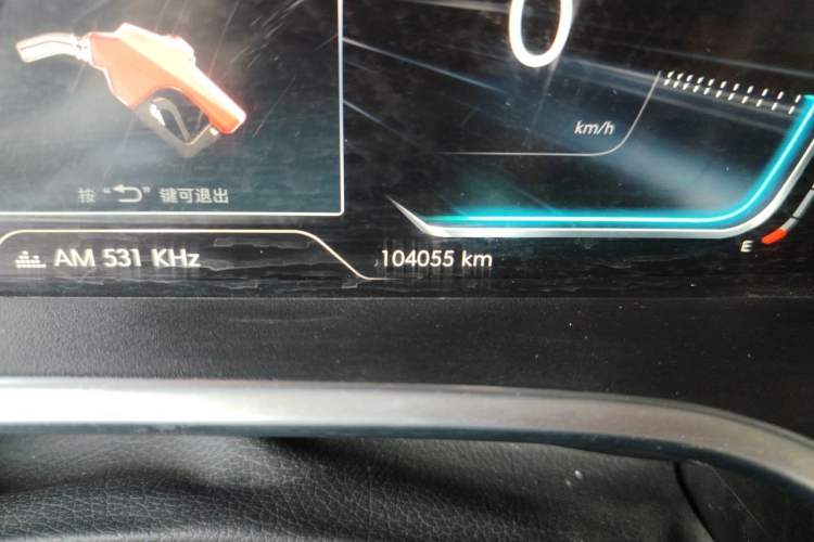 Used BAIC Off-Road BJ40 2018 PLUS 2.3T Automatic Four-Wheel Drive Premium Edition China V Odometer Close Up