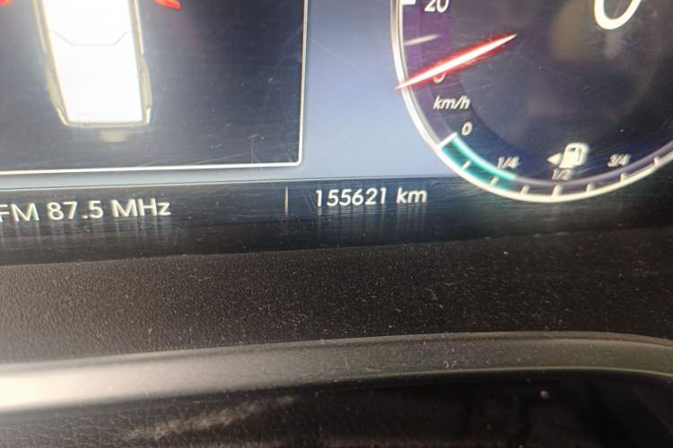 Used BAIC Off-Road BJ40 2018 PLUS 2.0D Manual Four-Wheel Drive Prestige Model China V Emission Standard Odometer Close Up