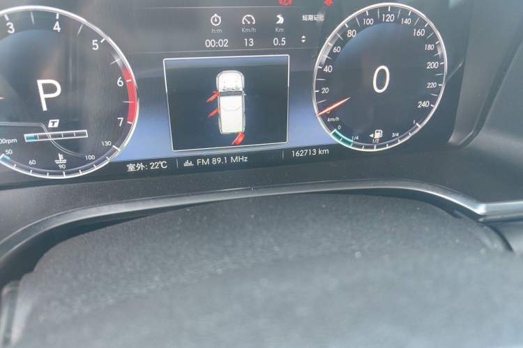Used BAIC Off-Road BJ40 2018 PLUS 2.3T Automatic Four-Wheel Drive Flagship Version China V Emission Standard Odometer Close Up