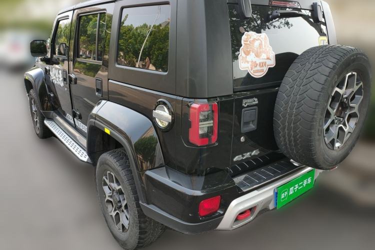 Used BAIC Off-Road BJ40 2018 PLUS 2.3T Automatic Four-Wheel Drive Premium Edition China V Rear Left 45 Deg