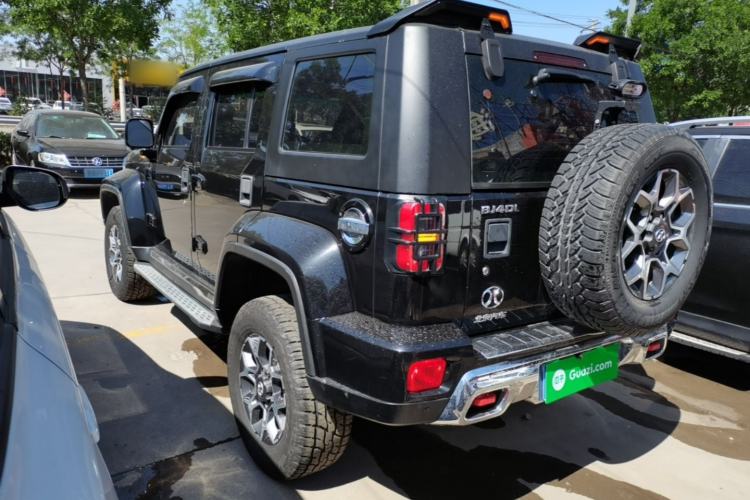 Used BAIC Off-Road BJ40 2018 PLUS 2.3T Automatic Four-Wheel Drive Premium Edition China V Rear Left 45 Deg