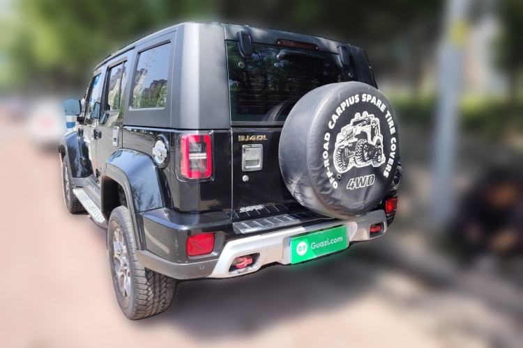 Used BAIC Off-Road BJ40 2018 PLUS 2.3T Automatic Four-Wheel Drive Premium Edition China V Rear Left 45 Deg