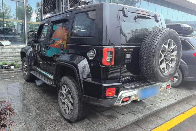 Used BAIC Off-Road BJ40 2018 PLUS 2.3T Automatic Four-Wheel Drive Flagship Version China V Emission Standard Rear Left 45 Deg