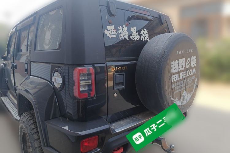 Used BAIC Off-Road BJ40 2018 PLUS 2.3T Automatic Four-Wheel Drive Premium Edition China V Rear Left 45 Deg