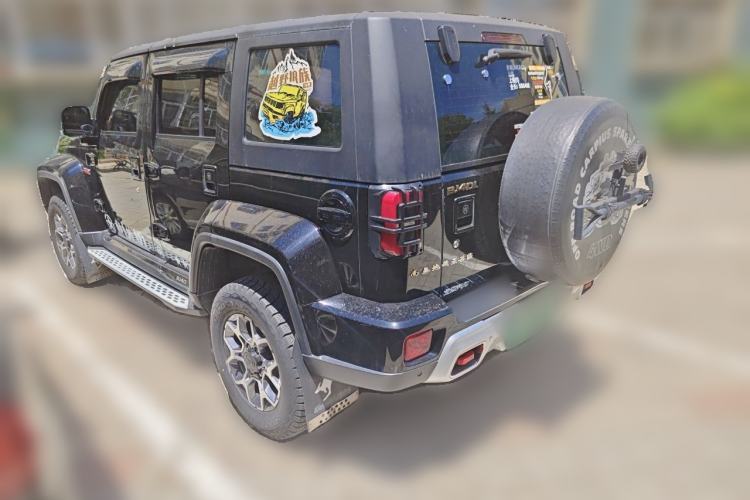 Used BAIC Off-Road BJ40 2018 PLUS 2.3T Automatic Four-Wheel Drive Premium Edition China V Rear Left 45 Deg