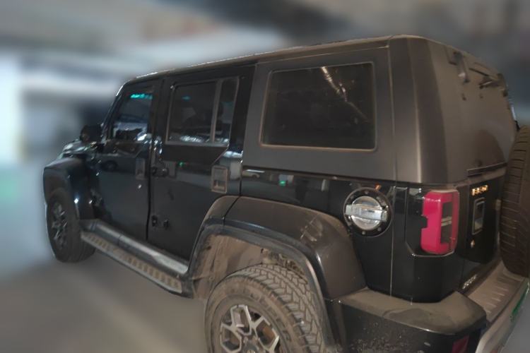 Used BAIC Off-Road BJ40 2018 PLUS 2.3T Automatic Four-Wheel Drive Premium Edition China V Rear Left 45 Deg