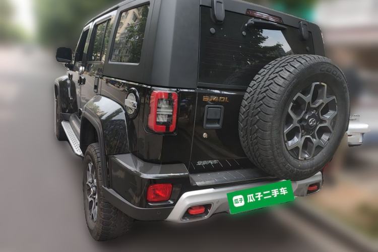 Used BAIC Off-Road BJ40 2018 PLUS 2.3T Automatic Four-Wheel Drive Premium Edition China V Rear Left 45 Deg
