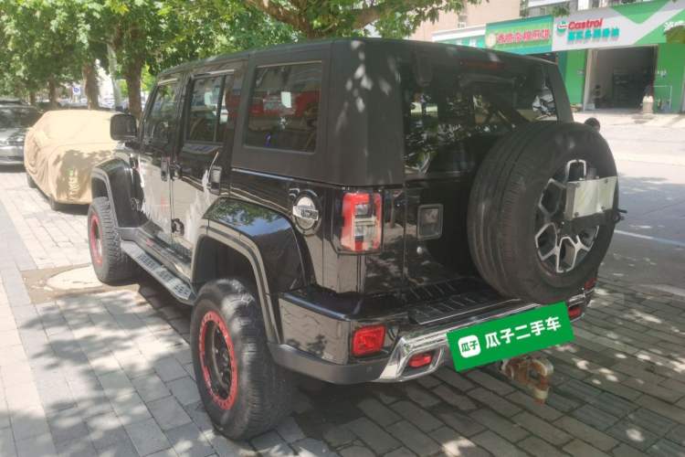 Used BAIC Off-Road BJ40 2018 PLUS 2.3T Automatic Four-Wheel Drive Flagship Version China V Emission Standard Rear Left 45 Deg