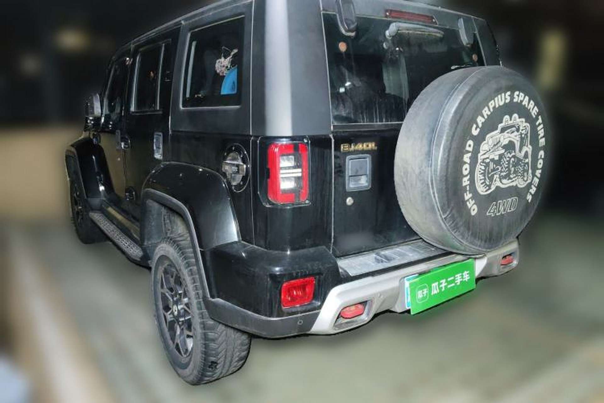 Used BAIC Off-Road BJ40 2018 PLUS 2.3T Automatic Four-Wheel Drive Premium Edition China V Rear Left 45 Deg
