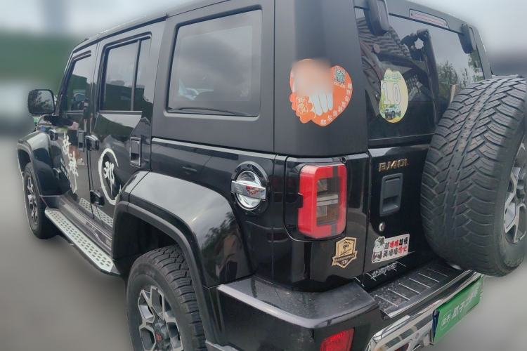 Used BAIC Off-Road BJ40 2018 PLUS 2.3T Automatic Four-Wheel Drive Flagship Version China V Emission Standard Rear Left 45 Deg