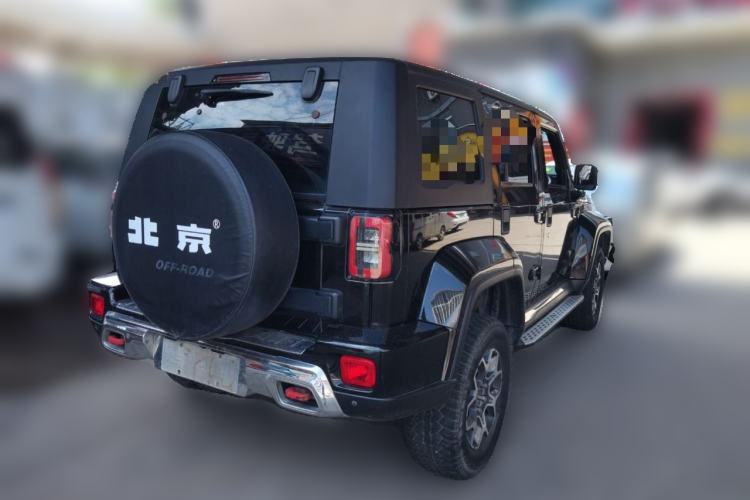 Used BAIC Off-Road BJ40 2018 PLUS 2.3T Automatic Four-Wheel Drive Flagship Version China V Emission Standard Rear Right 45 Deg