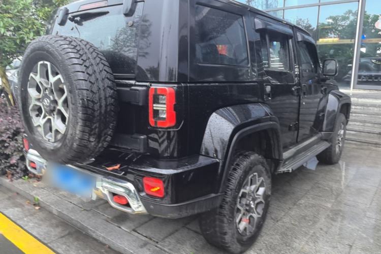 Used BAIC Off-Road BJ40 2018 PLUS 2.3T Automatic Four-Wheel Drive Flagship Version China V Emission Standard Rear Right 45 Deg