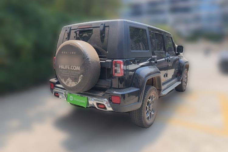 Used BAIC Off-Road BJ40 2018 PLUS 2.3T Automatic Four-Wheel Drive Flagship Version China V Emission Standard Rear Right 45 Deg