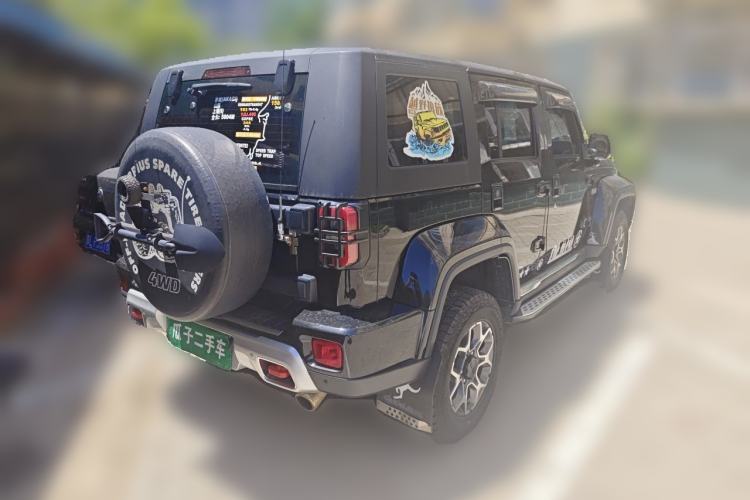 Used BAIC Off-Road BJ40 2018 PLUS 2.3T Automatic Four-Wheel Drive Premium Edition China V Rear Right 45 Deg
