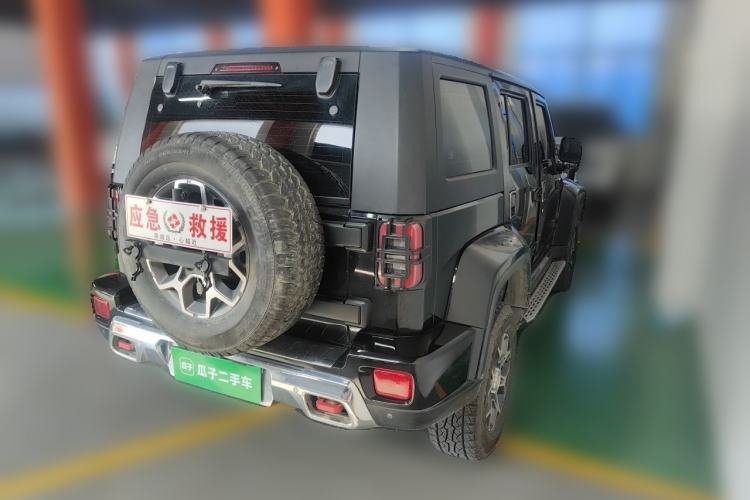 Used BAIC Off-Road BJ40 2018 PLUS 2.3T Automatic Four-Wheel Drive Flagship Version China V Emission Standard Rear Right 45 Deg
