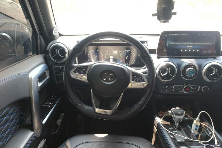 Used BAIC Off-Road BJ40 2018 PLUS 2.3T Automatic Four-Wheel Drive Flagship Version China V Emission Standard Steering Wheel