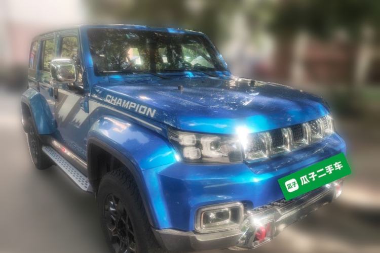 Used BAIC Off-Road BJ40 2018 2.3T Automatic Four-Wheel Drive Ring of the Tower Champion Edition China V Emission Standard Front Right 45 Deg
