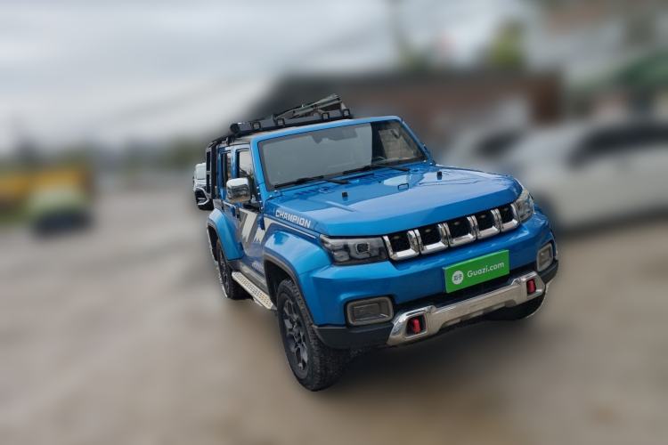 Used BAIC Off-Road BJ40 2018 2.3T Automatic Four-Wheel Drive Ring of the Tower Champion Edition China V Emission Standard Front Right 45 Deg
