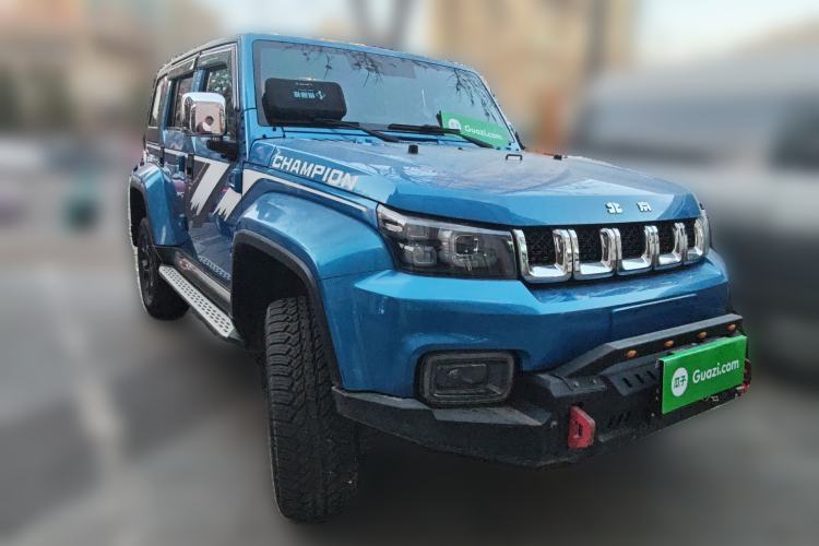 Used BAIC Off-Road BJ40 2018 2.3T Automatic Four-Wheel Drive Ring of the Tower Champion Edition China V Emission Standard Front Right 45 Deg