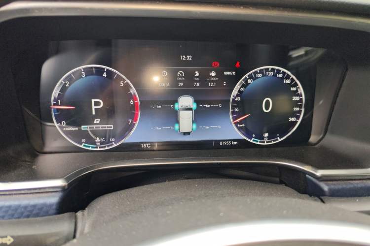 Used BAIC Off-Road BJ40 2018 2.3T Automatic Four-Wheel Drive Ring of the Tower Champion Edition China V Emission Standard Instrument Cluster