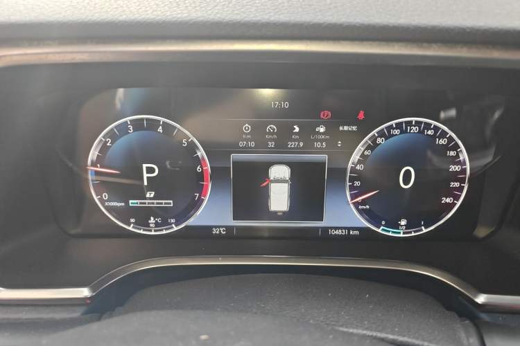 Used BAIC Off-Road BJ40 2018 2.3T Automatic Four-Wheel Drive Ring of the Tower Champion Edition China V Emission Standard Instrument Cluster