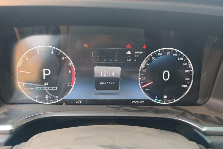 Used BAIC Off-Road BJ40 2018 2.3T Automatic Four-Wheel Drive Ring of the Tower Champion Edition China V Emission Standard Instrument Cluster