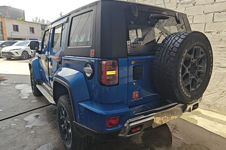 Used BAIC Off-Road BJ40 2018 2.3T Automatic Four-Wheel Drive Ring of the Tower Champion Edition China V Emission Standard Rear Left 45 Deg