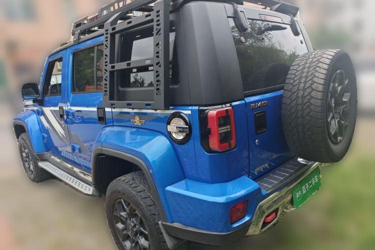 Used BAIC Off-Road BJ40 2018 2.3T Automatic Four-Wheel Drive Ring of the Tower Champion Edition China V Emission Standard Rear Left 45 Deg