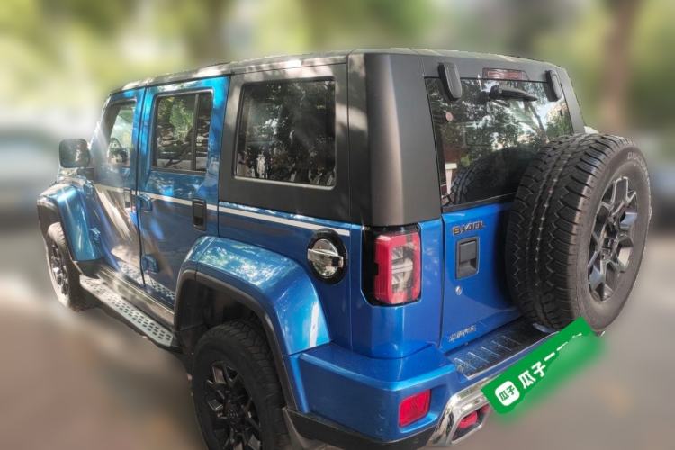 Used BAIC Off-Road BJ40 2018 2.3T Automatic Four-Wheel Drive Ring of the Tower Champion Edition China V Emission Standard Rear Left 45 Deg