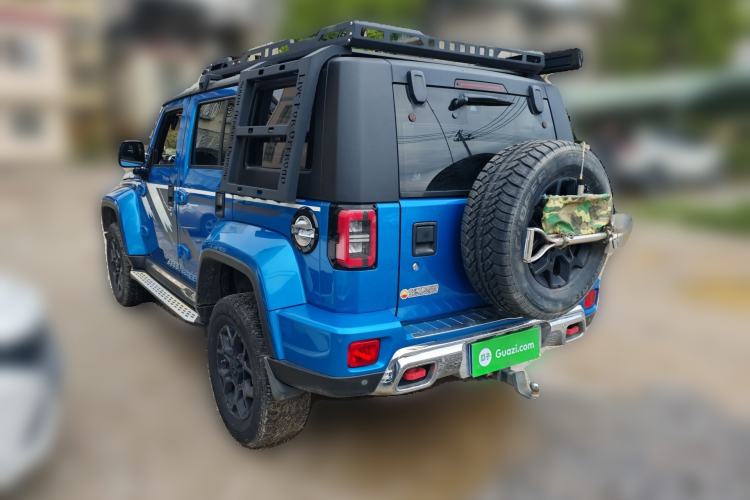 Used BAIC Off-Road BJ40 2018 2.3T Automatic Four-Wheel Drive Ring of the Tower Champion Edition China V Emission Standard Rear Left 45 Deg