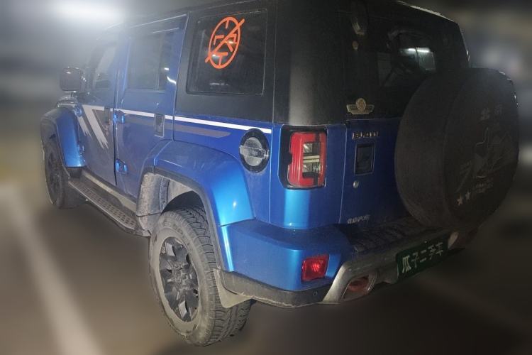 Used BAIC Off-Road BJ40 2018 2.3T Automatic Four-Wheel Drive Ring of the Tower Champion Edition China V Emission Standard Rear Left 45 Deg