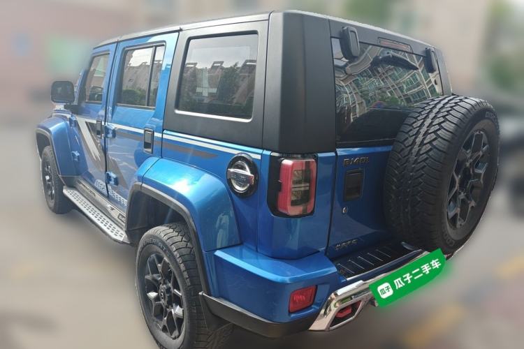 Used BAIC Off-Road BJ40 2018 2.3T Automatic Four-Wheel Drive Ring of the Tower Champion Edition China V Emission Standard Rear Left 45 Deg