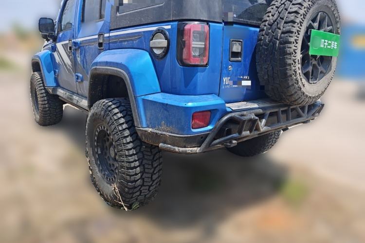 Used BAIC Off-Road BJ40 2018 2.3T Automatic Four-Wheel Drive Ring of the Tower Champion Edition China V Emission Standard Rear Left 45 Deg